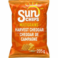 Sun Chips Harvest Cheddar Flavored Grain Snacks ~205 g
