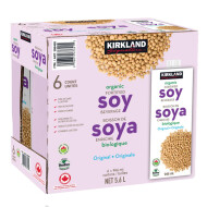 Kirkland Signature Organic Soy Beverage, 6 x 946 ml