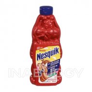Strawberry flavoured syrup with less sugar, Nesquik ~510 ml