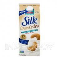 Unsweetened creamy cashew beverage ~1.89 L