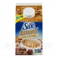 Hazelnut flavoured almond beverage for coffee ~473 ml