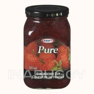 Kraft Pure Strawberry Jam ~500mL