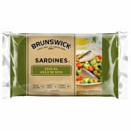 Brunswick Sardines In Soya Oil ~106 g