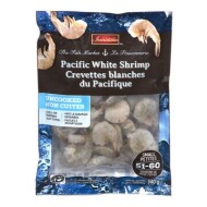 Frozen Uncooked Pacific White Shrimp 340 g, size 51-60