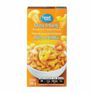 Great Value Extra Creamy Macaroni & Cheese Dinner ~200 g