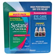 SYSTANE Lubricant High Performance Eye Drops Bottles, 3 x 10 ml
