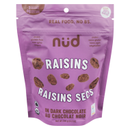 Nud Dark Choc Covered Raisins 100 g 1 Ea