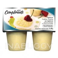 Compliments Pudding Tapioca 99G (4PK)