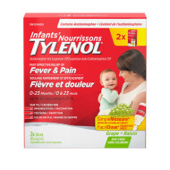 TYLENOL Analgesic & Antipyretic Infant Drops, 2 x 24 ml