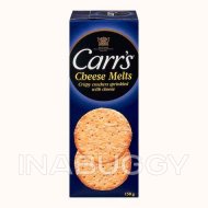 Carrs Cheese Melts Crackers ~150g
