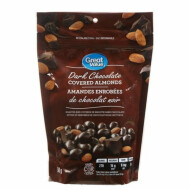 Great Value Dark Chocolate Covered Almonds 1Ea