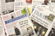 Toronto Star Newspaper Wednesday 1 Ea