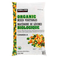 Kirkland Signature Organic Frozen Mixed Vegetables ~2.5 kg