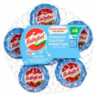 Babybel Mini Light Cheese, 6 x 20 g
