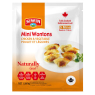 Siwin Potstickers Mini Chicken & Vegetable Wontons ~1.36 kg