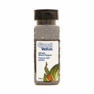 Great Value Whole Black Pepper ~290 g