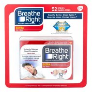 Breathe Right Extra Clear Nasal Strips for Congestion Relief 52 Count