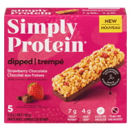 Simply Protein Strawberry Choc Bar 5 x 25 g 1 Ea
