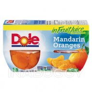 Dole In Light Syrup 4‘s Mandarin Orange 4 X 107 ml