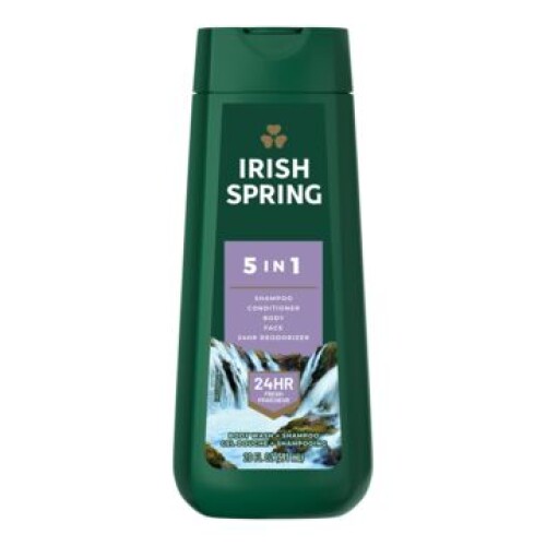 5 in 1 Body Wash, Shampoo, Conditioner, Face Wash an 591 mL