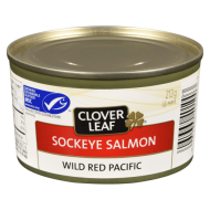 Cloverleaf Sockeye Salmon Wild Red Pacific 213gm 1 Ea