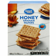 Great Value Honey Graham Wafers ~408 g