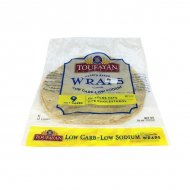 Toufayan Bakeries Low Carb & Low Fat Wraps ~312 g