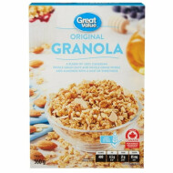 Great Value Original Honey Almond Granola Cereals 1Ea