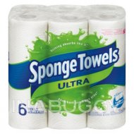 Sponge Towels full sheet - ultra Paper towel 6 EA