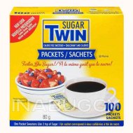 Sugar Twin Calorie Free Sweetener Original, Package of 100