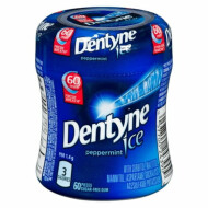 Dentyne Ice Peppermint Gum Bottle 60 Count