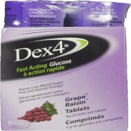 Dex4 Glucose Tablets, Grape