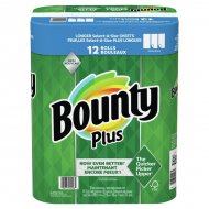 Bounty Plus Select-A-Size Paper Towels 12 Count