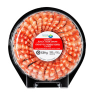Diamond Harvest Black Tiger Shrimp Platter With Cocktail Sauce ~539 g