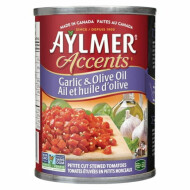 Aylmer Accents Garlic & Olive Oil Diced Tomatoes 540 ml