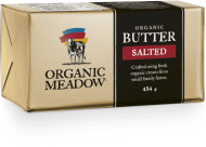 Organic Meadow Organic Salted Butter 454gm 1 Ea
