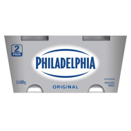 Philadelphia Cream Cheese, 2 x 500 g