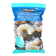 Kirkland Signature Tail-On Raw Shrimp ~680 g