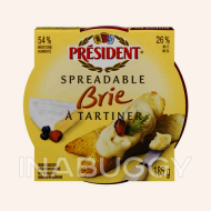President Spreadable Brie ~185g