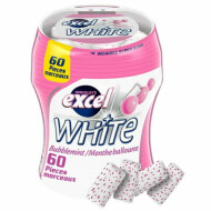 Wrigley Excel White Bubblemint Bottle ~83 g