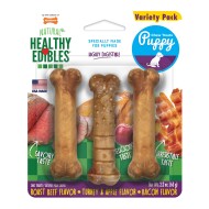 Nylabone® Healthy Edibles® Puppy Chews - Variety Pack