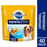 Pedigree Dentastix Original Oral Care Treats for Medium Dogs 40