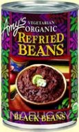 Amy's Organic Refried Beans Black Beans 398ML