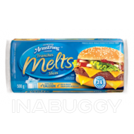 Armstrong Melts Processed Cheese Slices 500G (24EA)