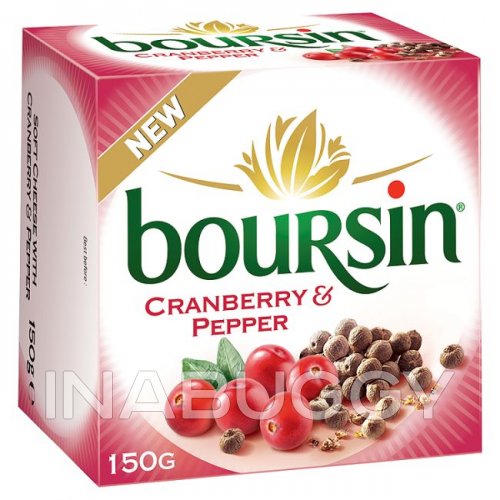 Boursin Cheese Cranberry & Pepper 150G - Coppa's, Toronto/GTA 