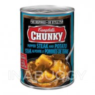 Campbells Chunky Pepper Steak & Potato 540ML