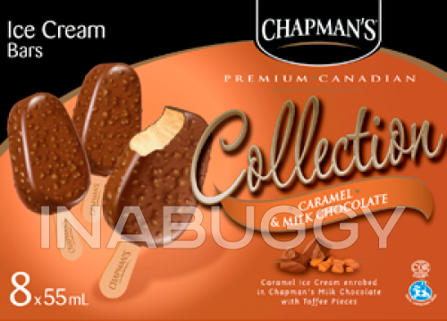 Chapman's Premium Canadian Ice Cream Bar Vanilla & Milk Chocolate