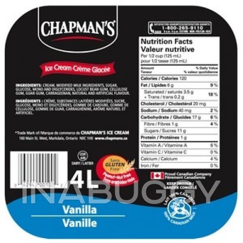 Chapman's - Vanilla Ice Cream