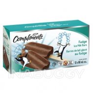 Compliments Ice Cream Bar Fudge Peanut Free 60ML (12PK)