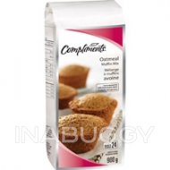 Compliments Muffin Mix Oatmeal 900G